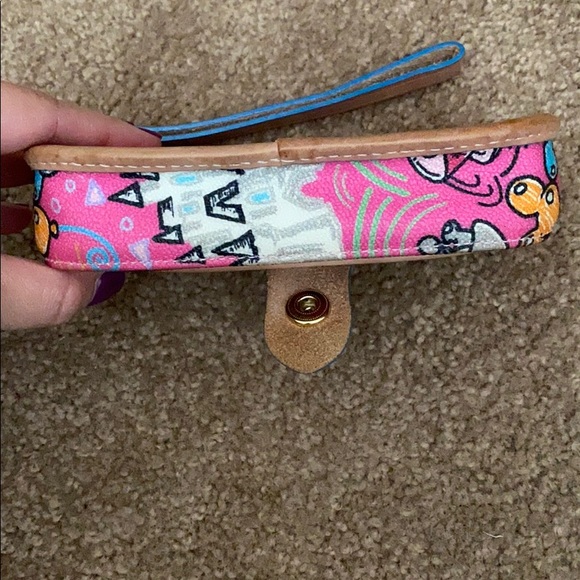 Disney Pink Sketch Print Wristlet! - Picture 4 of 6